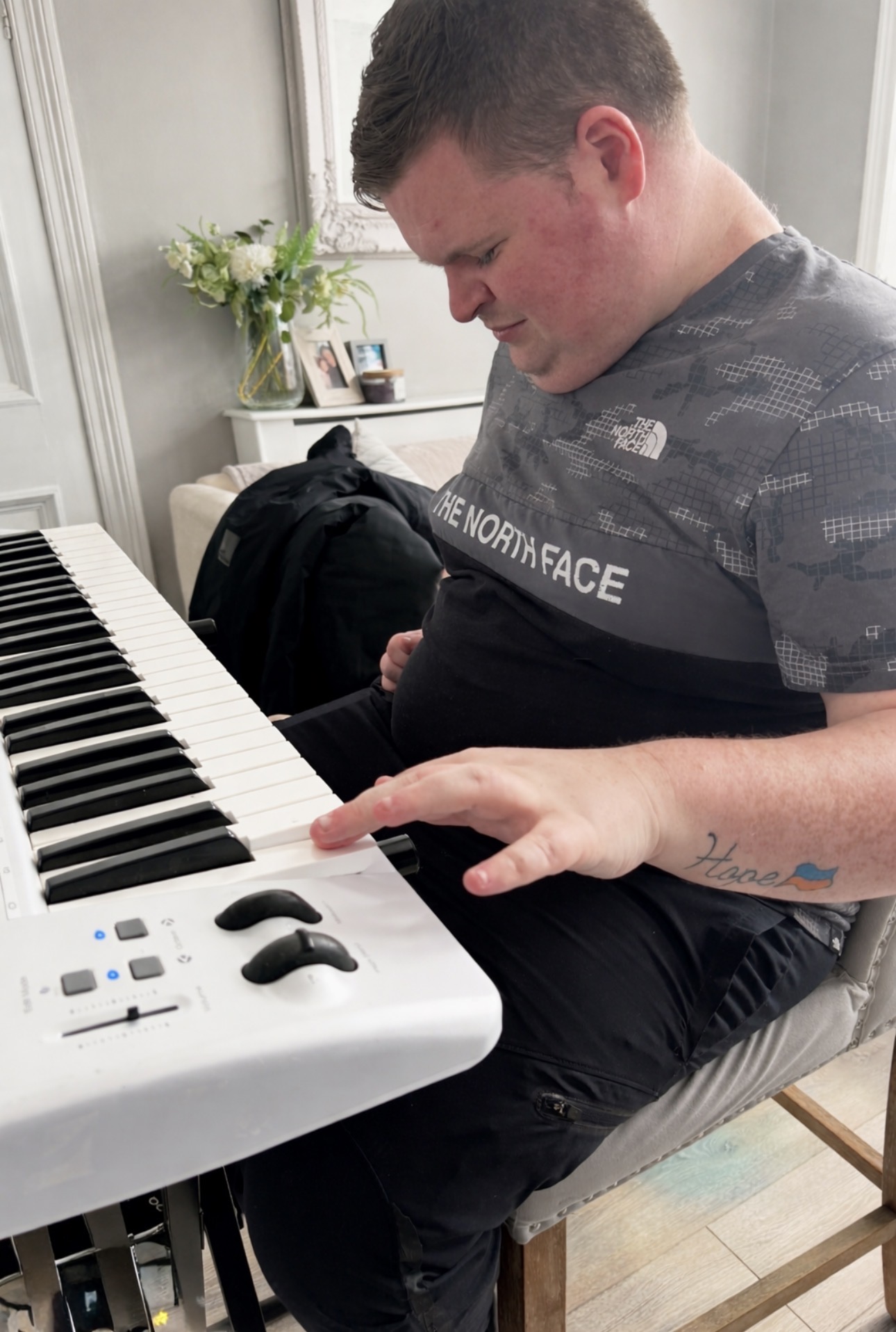 Participant with Play Northwest certificate